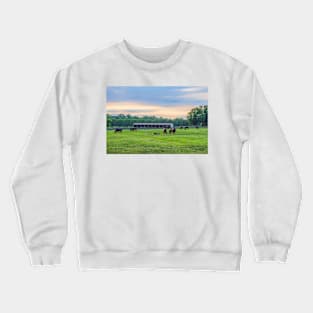 Horses at Twilight Crewneck Sweatshirt